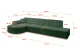 Ecksofa ARRIO-L2