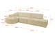 Ecksofa ARRIO-L2