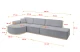Ecksofa ARRIO-L2
