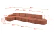 Ecksofa LIVO-L3