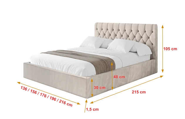 Polsterbett RENO - 4