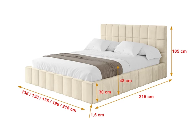 Polsterbett AMEA - 4