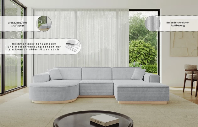 Wohnlandschaft ARRIO-U1 - 6