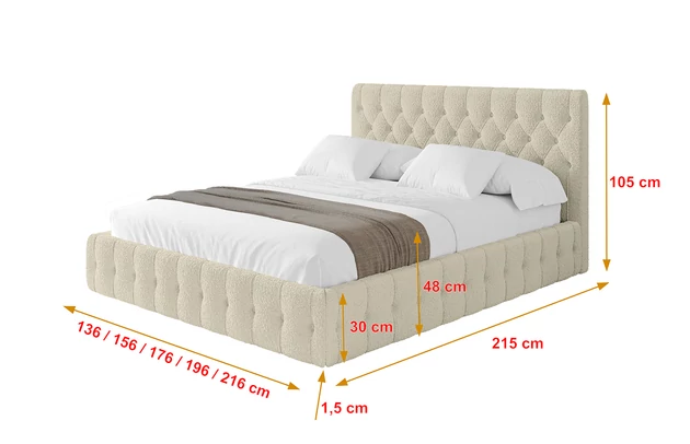 Polsterbett LARO - 4