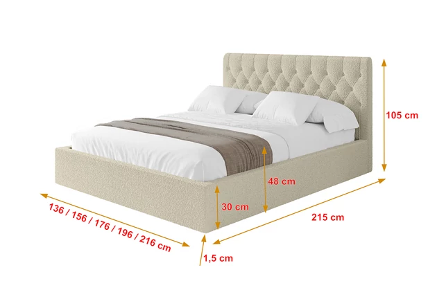 Polsterbett RENO - 4