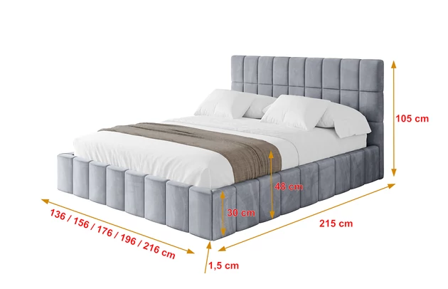 Polsterbett AMEA - 4