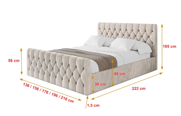 Polsterbett RENO-Z - 4