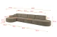 Ecksofa MARI-L3