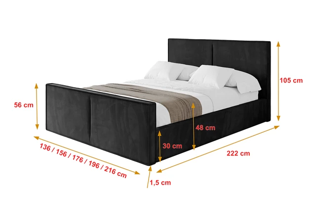 Polsterbett VANTO-Z - 4