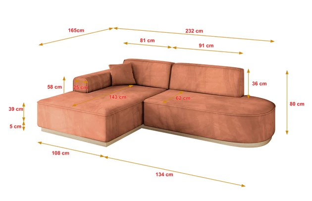 Ecksofa IREA-L1 - 4