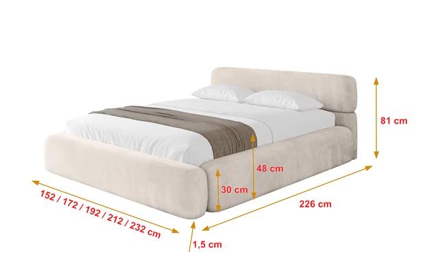 Polsterbett ENORA-v1 - 3