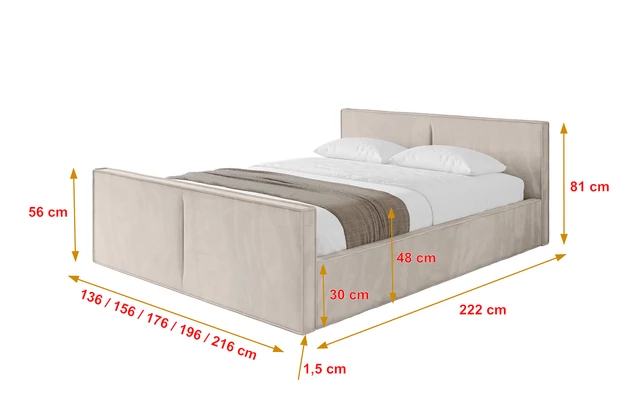 Polsterbett EMMI-Z-v1 - 4