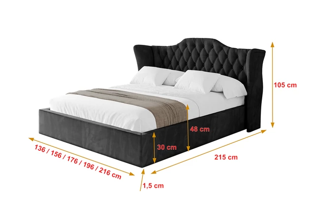 Polsterbett ZORAN - 4