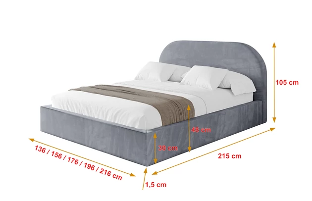 Polsterbett TIVON - 4