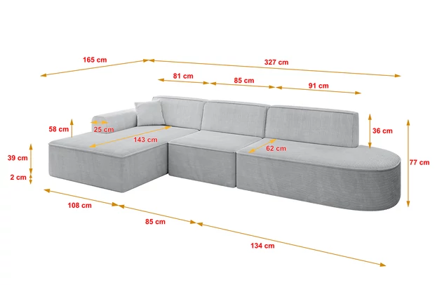 Ecksofa IREA-L2-v3 - 4
