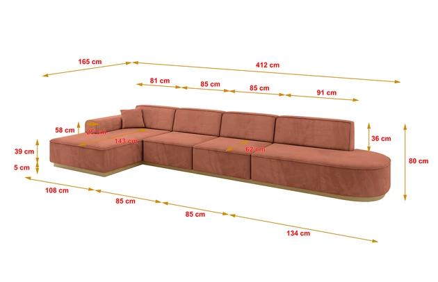 Ecksofa IREA-L3-v2 - 4