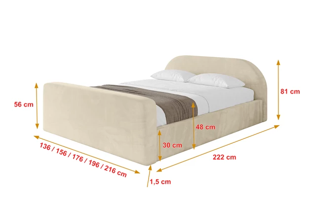 Polsterbett TIVON-Z-v1 - 4