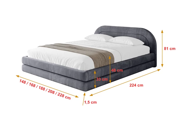 Polsterbett LERIS-v1 - 4