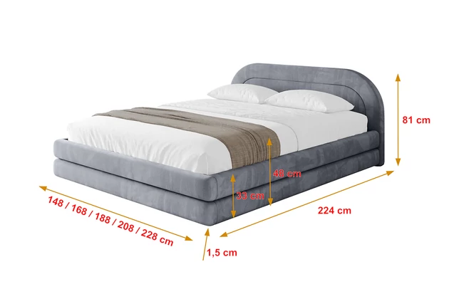 Polsterbett LERIS-v1 - 4