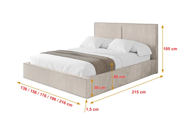 Polsterbett VANTO - 4