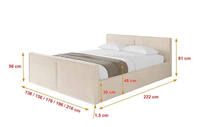 Polsterbett EMMI-Z-v1 - 4