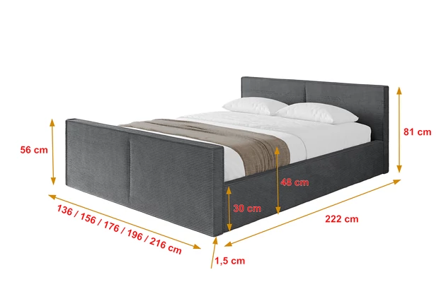 Polsterbett EMMI-Z-v1 - 4