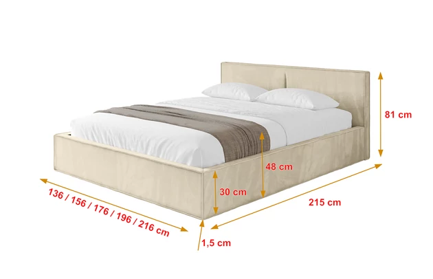Polsterbett EMMI-v1 - 4