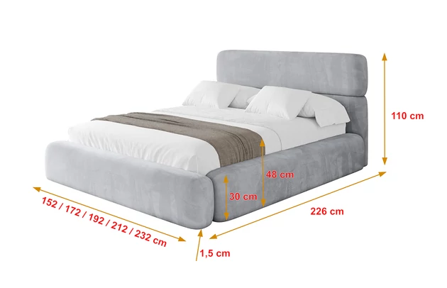 Polsterbett ENORA - 4