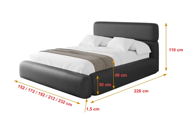 Polsterbett ENORA - 4