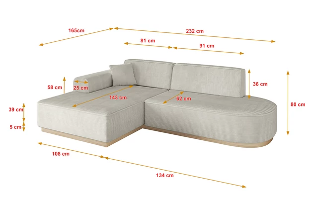 Ecksofa IREA-L1 - 4