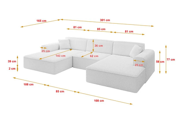 Wohnlandschaft IREA-U1-v3 - 4
