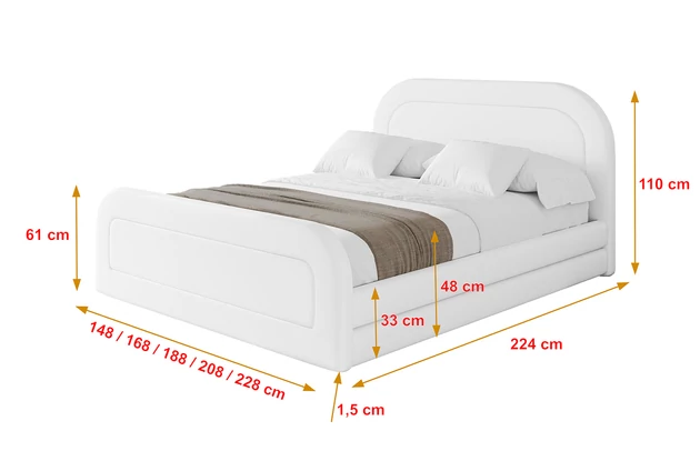 Polsterbett LERIS-Z - 4
