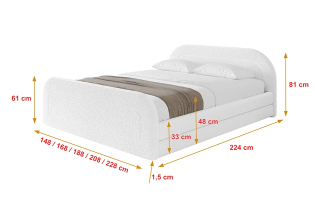 Polsterbett LERIS-Z-v1 - 4