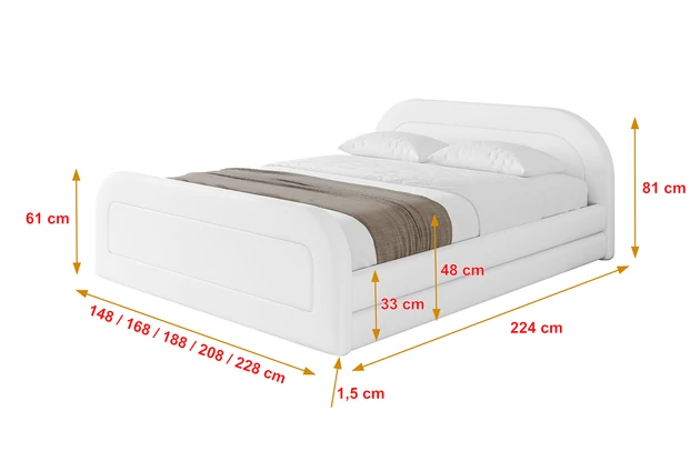 Polsterbett LERIS-Z-v1 - 4