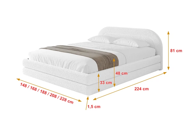 Polsterbett LERIS-v1 - 4