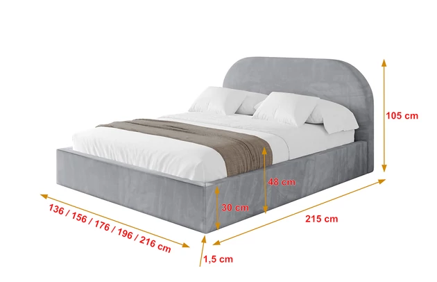 Polsterbett TIVON - 4