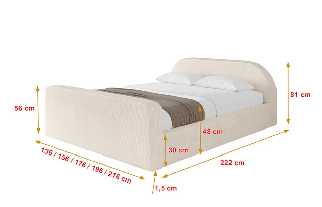 Polsterbett TIVON-Z-v1 - 4