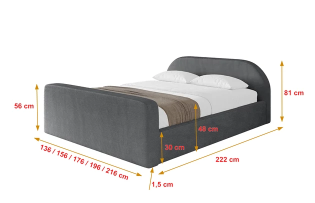 Polsterbett TIVON-Z-v1 - 4