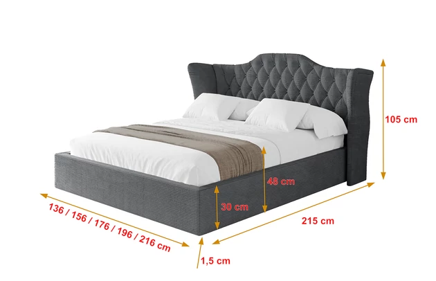 Polsterbett ZORAN - 4