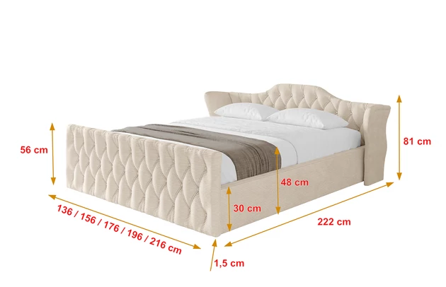 Polsterbett ZORAN-Z-v1 - 4