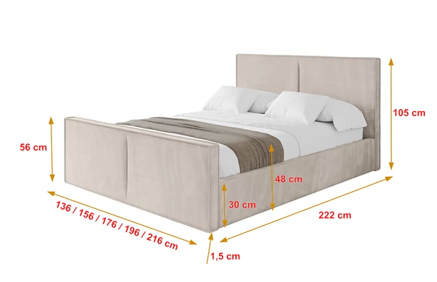 Polsterbett VANTO-Z - 4