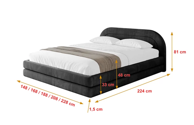 Polsterbett LERIS-v1 - 4