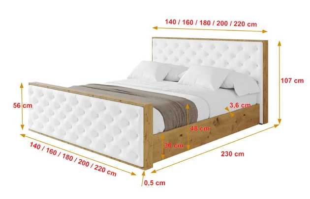 Polsterbett ENZO3-Z - 4