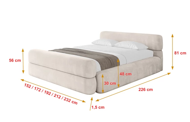 Polsterbett ENORA-Z-v1 - 4