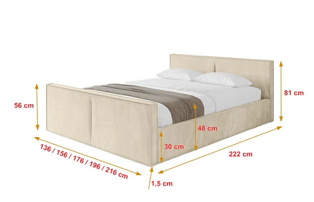 Polsterbett EMMI-Z-v1 - 4