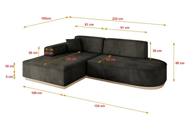 Ecksofa IREA-L1 - 4