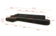 Ecksofa IREA-L3