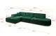 Ecksofa IREA-L2