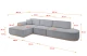 Ecksofa IREA-L2