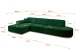 Ecksofa IREA-L2